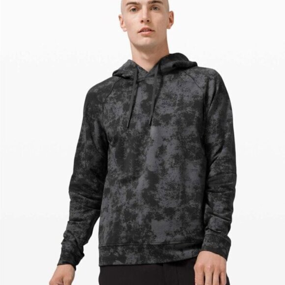 lululemon athletica Other - Lululemon Gray Camo City Sweat Pullover Hoodie - Large (2020)